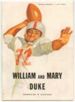 1955 William and Mary vs Duke. Duke Stadium