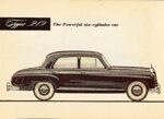 1956 Mercedes-Benz Type 219 Sedan. The Powerful six-cylinder car