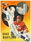 1957 Duke vs Maryland. Duke Stadium