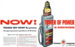 1957 Now Tower Of Power. Texaco Sky Chief Su-preme Is Everywhere