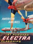 1958 American Airlines Jet Powered Electra Flagships