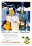1958 Le breuvage le plus frois au monde! Gin et Tonic! Tonic Water Canada Dry