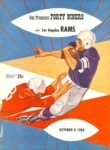 1958 San Franciso Forty Niners vs. Los Angeler Rams