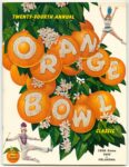1958 Twenty-Fourth Annual Orange Bowl Classic. Duke vs Oklahoma