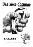 1958 Une biere d'homme. Labatt