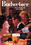 1960 Budweiser where there’s life… there’s Bud. Ever Taken a tour through a Budweiser brewery