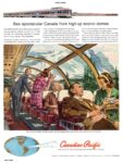 1960 See spectacular Canada from high-up scenic domes. Canadian Pacific