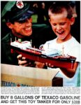1961 Buy 8 Gallons Of Texaco Gasoline And Get This Toy Tanker For Only $3.98