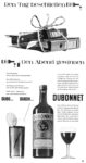 1961 Den Tag beschließen. Den Abend gewinnen. Dubo... Dubon... Dubonnet