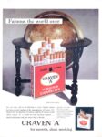 1961 Famous the world over. Craven 'A' for smooth, clean smoking