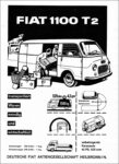 1961 Fiat 1100 T2 transportiert Waren wendig und wirtschaftlich