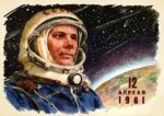 1961 Yuri Gagarin, the first human in space