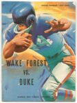1962 Wake Forest vs. Duke. Bowman Gray Stadium