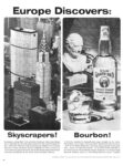1964 Europe Discovers. Skyscrapers! Bourbon! Old Grand-Dad