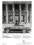 1964 Mercedes-Benz 600. The new Ambassador