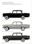 1964 Mercedes-Benz Colors; 190 to 300 Sedans