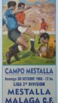 1966 Campo Mestalla. Mestalla vs Malaga C.F.