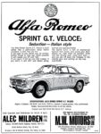 1967 Alfa Romeo Sprint GT Veloce. Seduction - Italian style