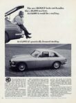 1967 MG MGB/GT looks and handles like a $6,000 machine. At $4,000 it would be a ready buy. Ar $3,095 it's practically licensed stealing