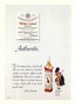 1969 Authentic. Dewar's never varies