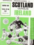 1969 Scotland versus Ireland
