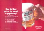 1970 How did Bud get so far ahead in popularity. Budweiser
