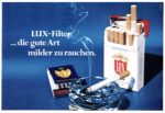 1970 Lux-Filter ... die gute Art milder zu rauchen