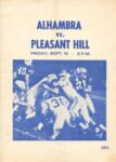 1972 Alhambra vs. Pleasant Hill