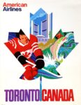 1972 American Airlines Toronto Canada