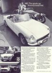 1972 MG MGB. The sports car America loved first (2)