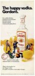 1972 The happy vodka. Gordon's