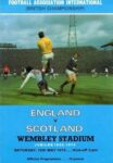1973 Football Association International (British Championship). England v Scotland. Wembley