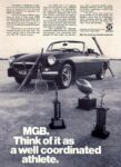 1974 MG MGB. Think of it as a well coordinated athlete