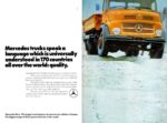 1974 Mercedes-Benz trucks speak a language which is universally understood in 170 countries all over the world. quality