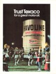 1974 Trust Texaco for a great motor oil. Havoline Super Premium