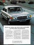 1975 Mercedes-Benz 450 SE. Seule une voiture tres sure et tres confortable a le droit d'etre tres puissante
