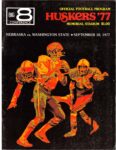 1977 Huskers '77 Memorial Stadium. Nebraska vs. Washington State