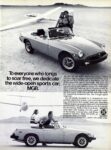 1977 MG MGB. To everyone who longs to soar free, we dedicate the wide-open sports car