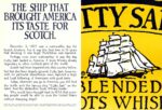 1977 The Ship That Brought America Its Taste For Scotch. Cutty Sark