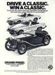 1979 MG MGB and MG Midget & 1948 MG TC, Drive A Classic. Win A Classic