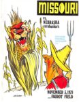 1979 Missouri vs. Nebraska cornuskers. Faurot Field
