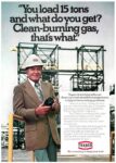1979 'You load 15 tons and what do you get. Clean-burning gas, that's what.' Texaco