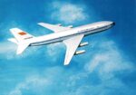 1980 Aeroflot IL-86 Postcard CCCP-86000