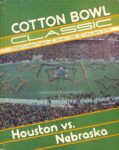 1980 Cotton Bowl Classic. Houston vs. Nebraska