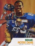 1982 Miami - Notre Dame. Notre Dame Stadium