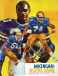 1982 Michigan - Notre Dame. Notre Dame Stadium