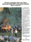 1983 Mercedes-Benz Truck. 94% dos caminhoes Mercedes-Benz fabricados desde 1956 ainda estao rodando. Qual o segredo