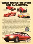 1985 Alfa Romeo GTV-6. What You Get In Evert 1985 Alfa Romeo
