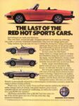 1985 Alfa Romeo Spider Veloce. The Last Of The Red Hot Sports Cars