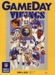 1989 GameDay Vikings. Vikings vs Oilers. Metrodome